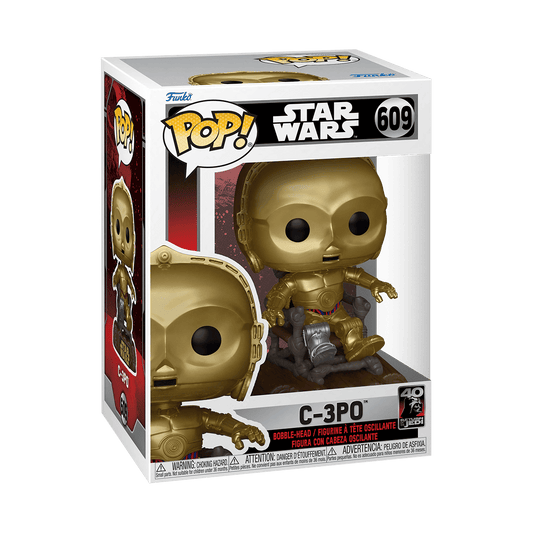 Funko Pop Star Wars C3P0 in Chair