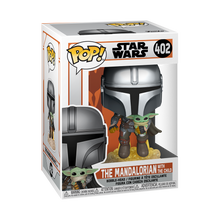 Funko Pop Star Wars Mando Flying With Jet Pack