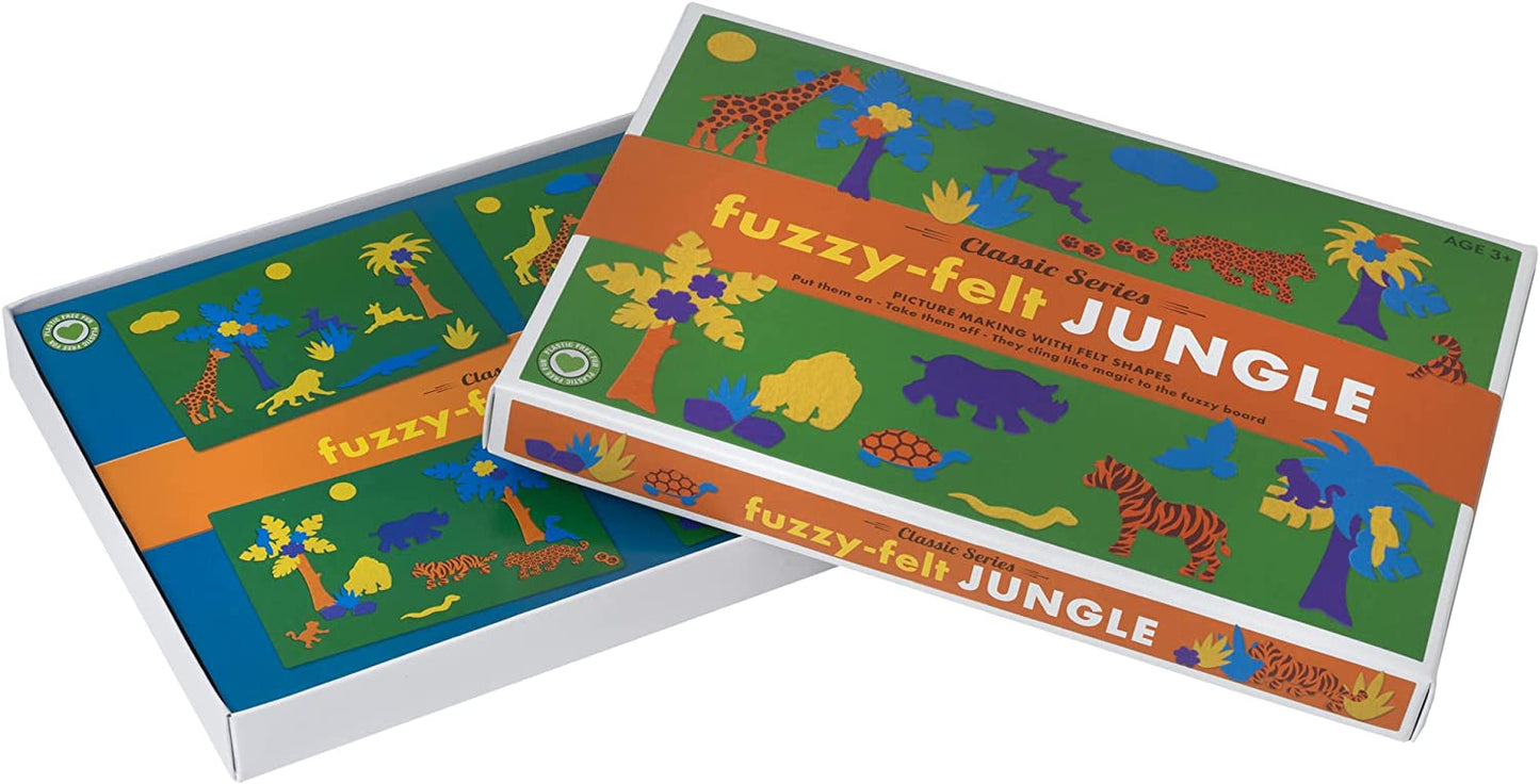 Fuzzy Felt Retro Jungle