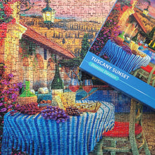 Tuscany Sunset 1000 Piece Jigsaw Puzzle