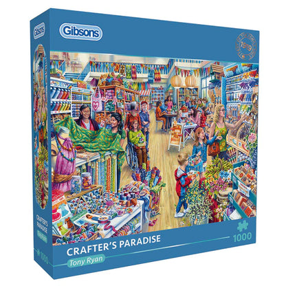 Crafters Paradise 1000 Piece Jigsaw Puzzle