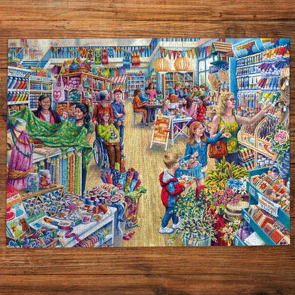 Crafters Paradise 1000 Piece Jigsaw Puzzle