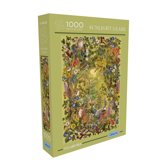 Sunlight Glade Art 1000 Piece Jigsaw Puzzle