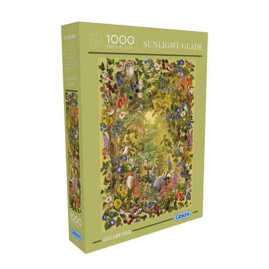 Sunlight Glade Art 1000 Piece Jigsaw Puzzle