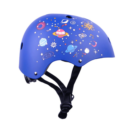 Bold Cube Galaxy Sky Blue Helmet