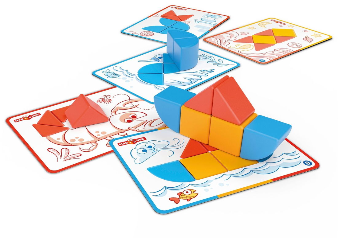 Geomag Magicube Blocks & Cards