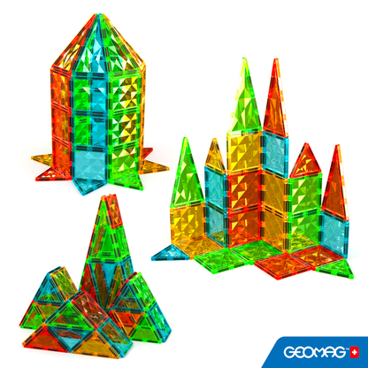 Geomag Tiles Gems 60 pce
