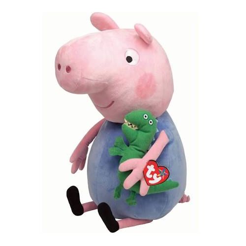 TY George Pig 15" Beanie