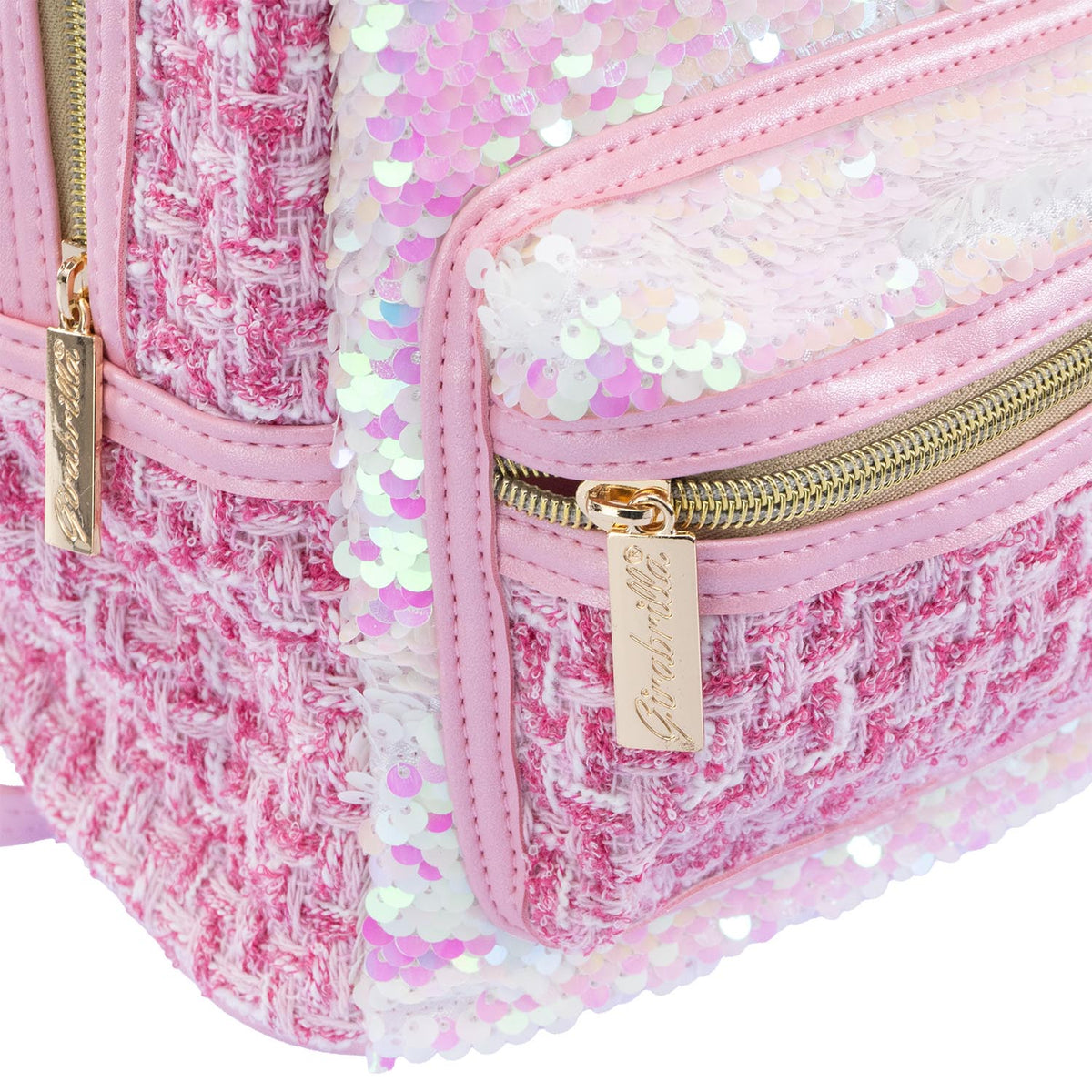 Girabrilla Tweed Back Pack