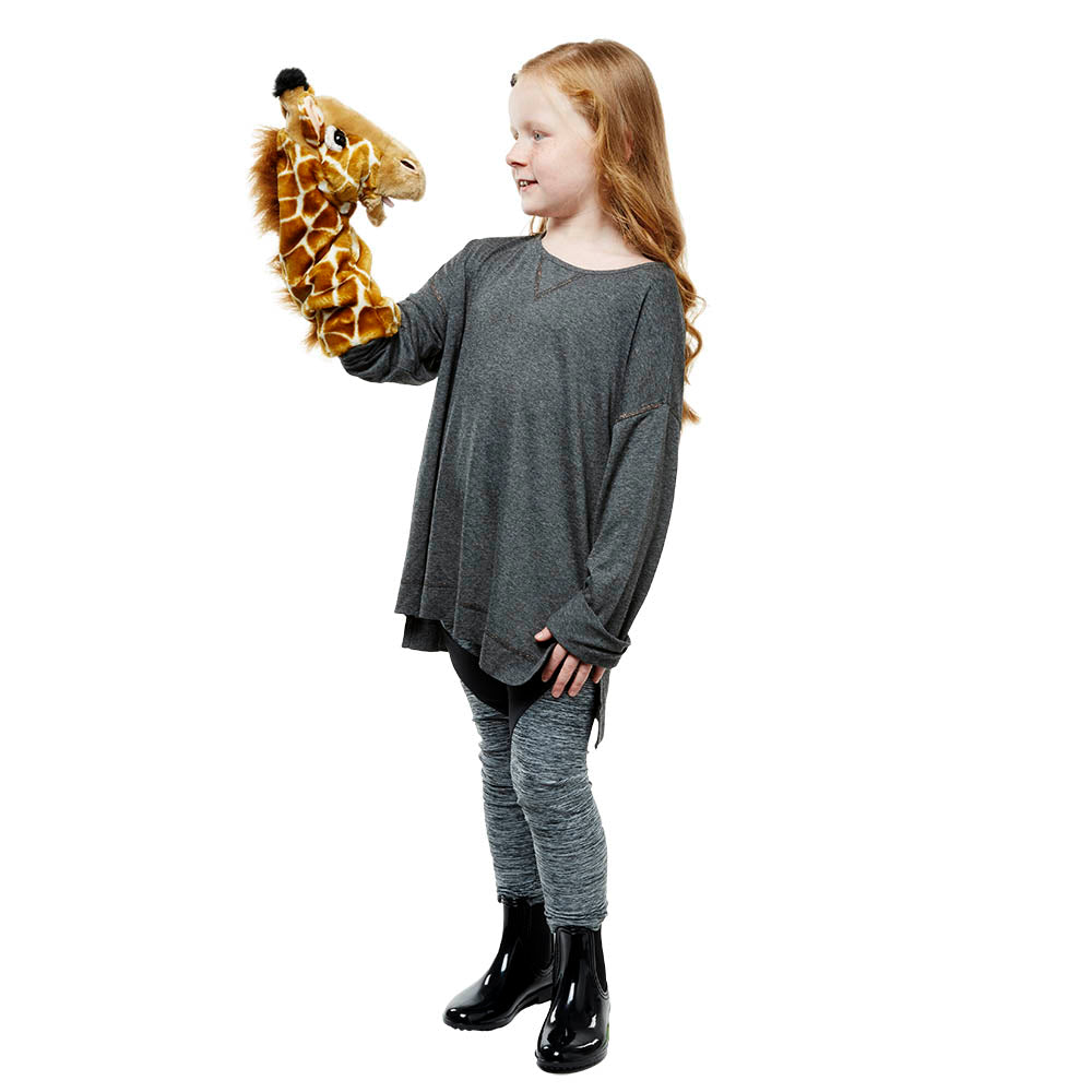 Giraffe Long Sleeved Glove Puppet