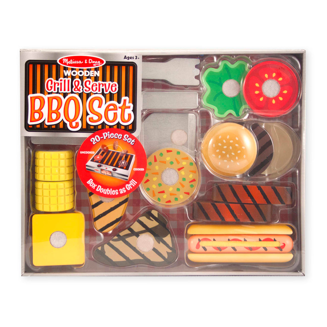 Melissa & Doug Grill & Seve BBQ Set