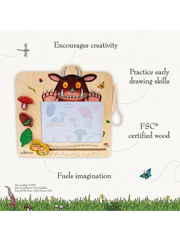 Gruffalo Wooden Magnetic Drawi