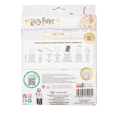 Harry Potter Flying Friends Keyring Set