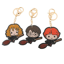 Harry Potter Flying Friends Keyring Set