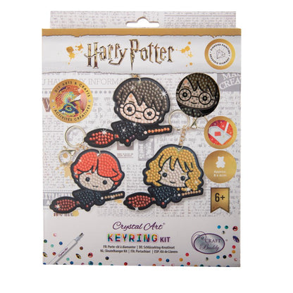 Harry Potter Flying Friends Keyring Set