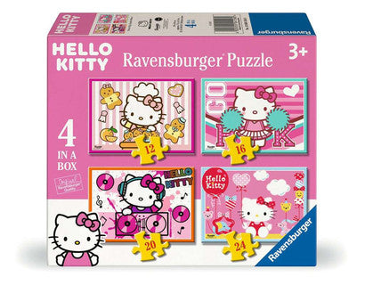 Ravensburger Hello Kitty 4 In A Box Jigsaw Puzzle