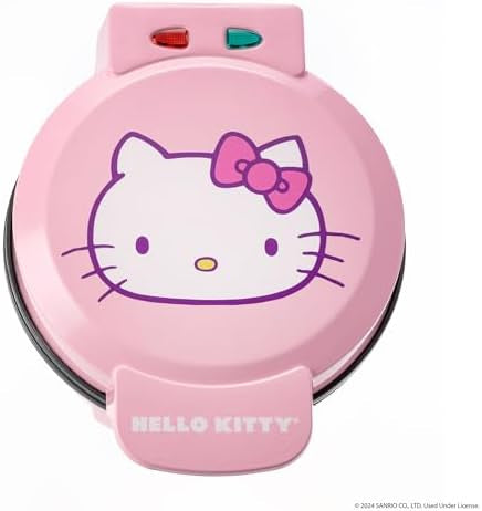 Hello Kitty Pink Waffle Maker