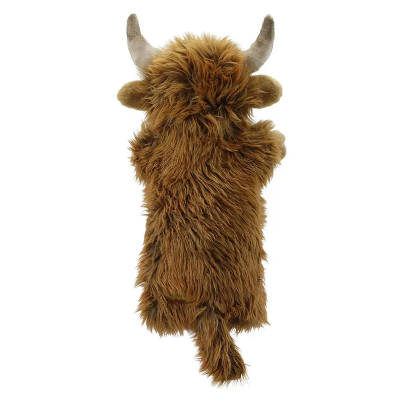 Highland Cow Long Sleeve Puppet