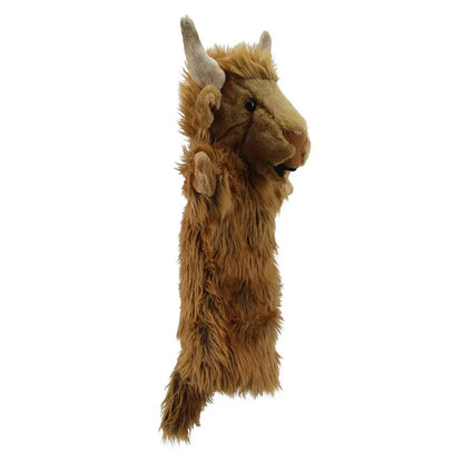 Highland Cow Long Sleeve Puppet
