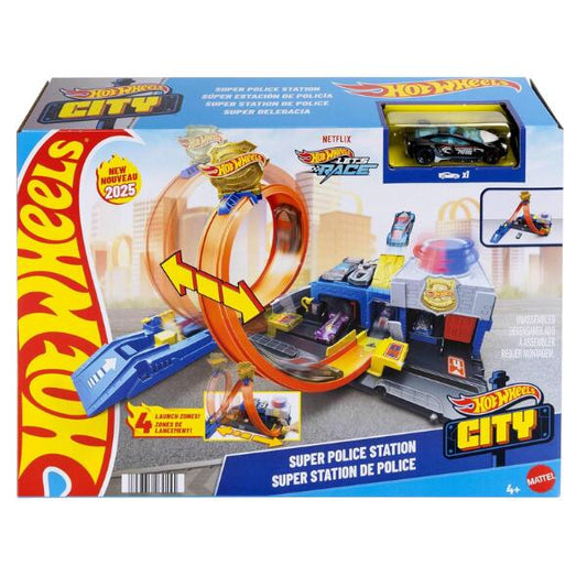 Hot Wheels City Super Police Set