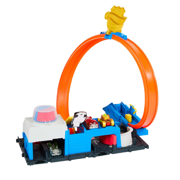 Hot Wheels City Super Police Set