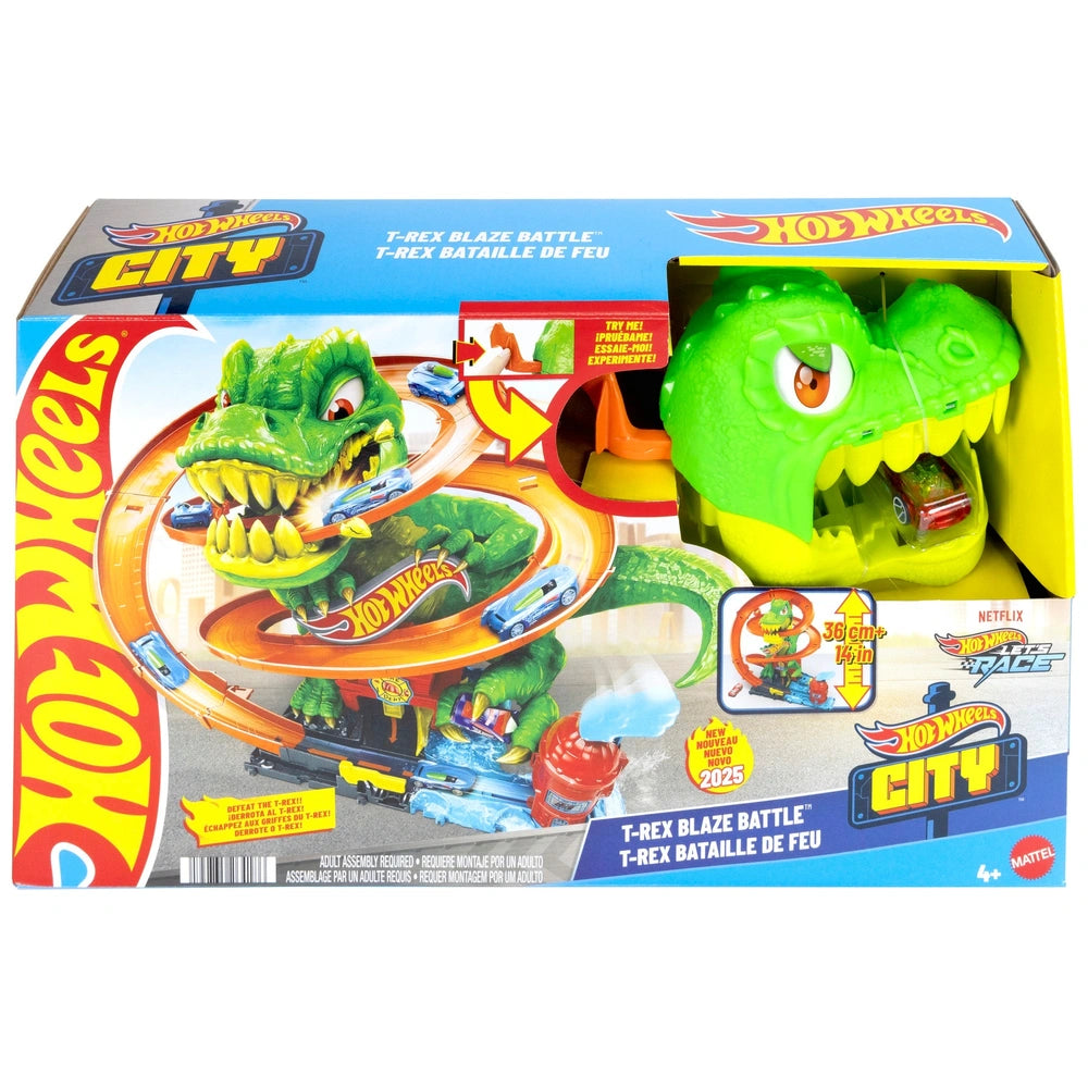 Hot Wheels City TRex Fire