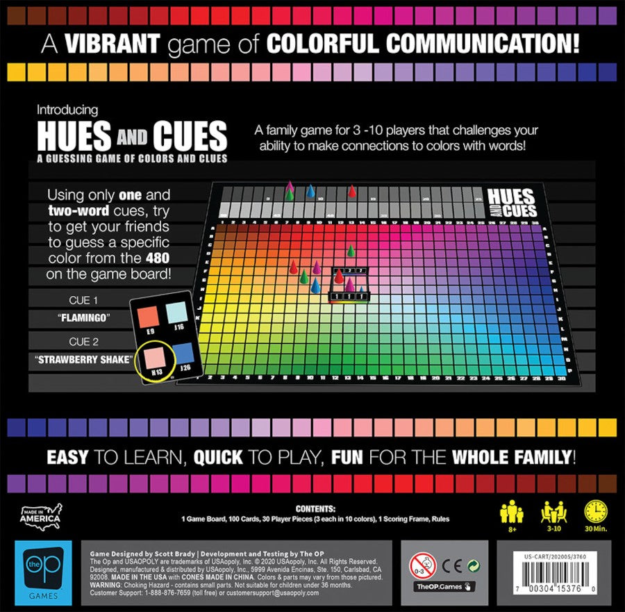 Hues & Cues Game