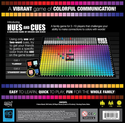 Hues & Cues Game