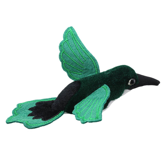 Hummingbird Green Finger Puppet