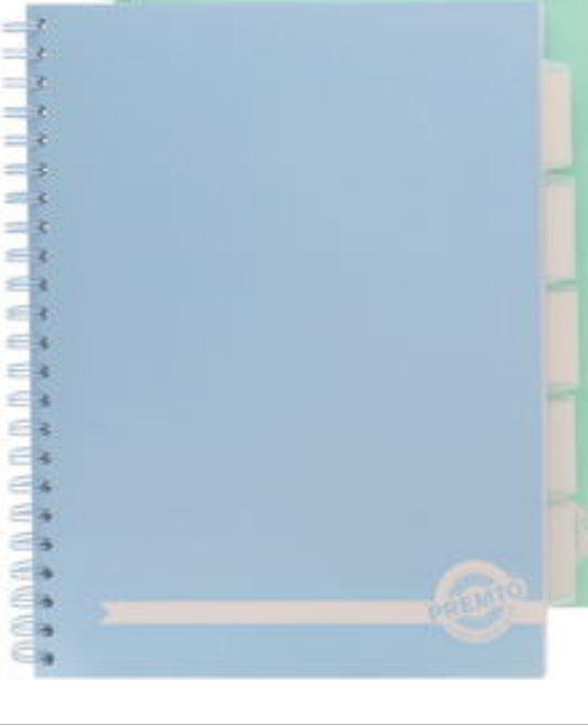 A4 Project Book 5 Dividers
