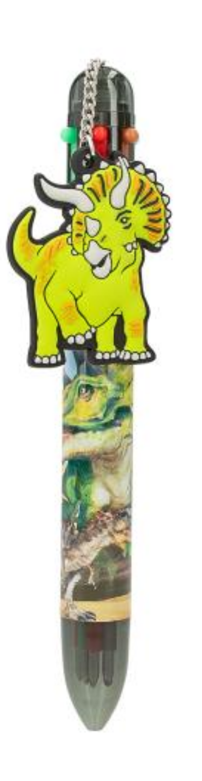 Dino World 6 Colour Gel Pen