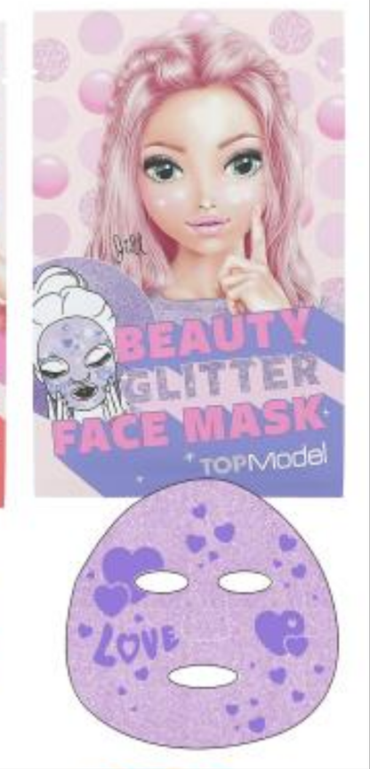 Top Model Face Mask Glitter Beauty & Me