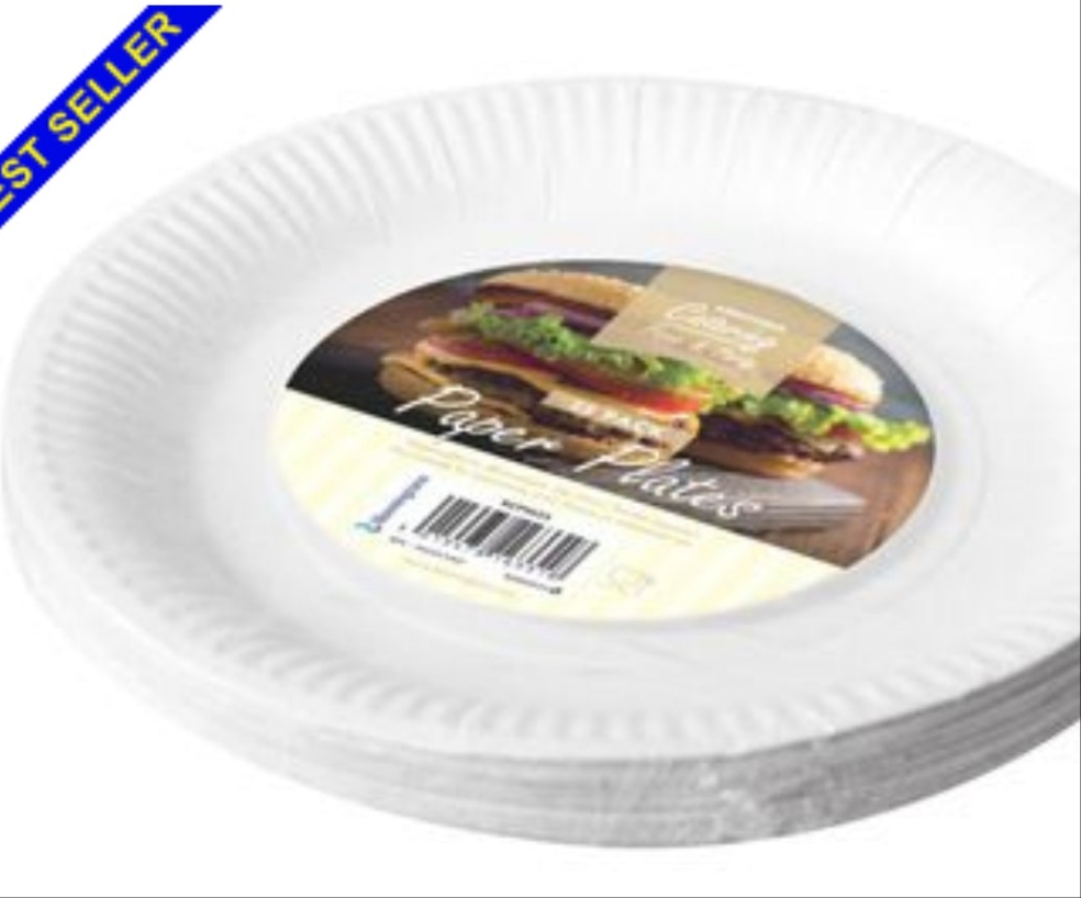 Kingfisher Paper Plate 23cm 25pk