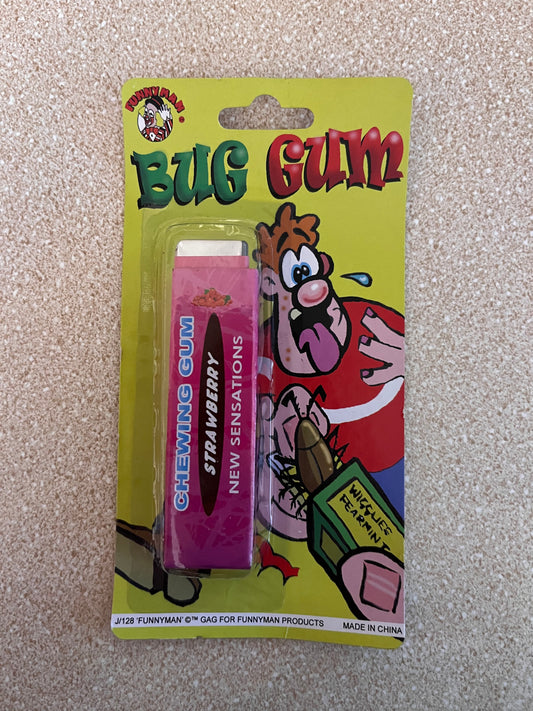 SNAPPY BUG GUM PRACTICAL JOKE