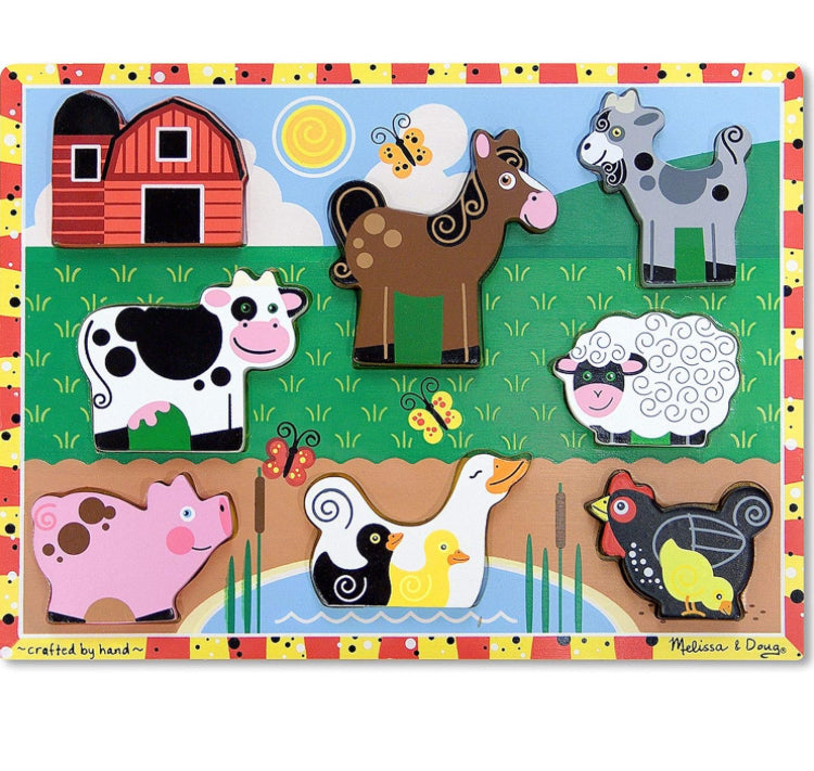 FARM ANIMAL CHUNKY PUZZLE