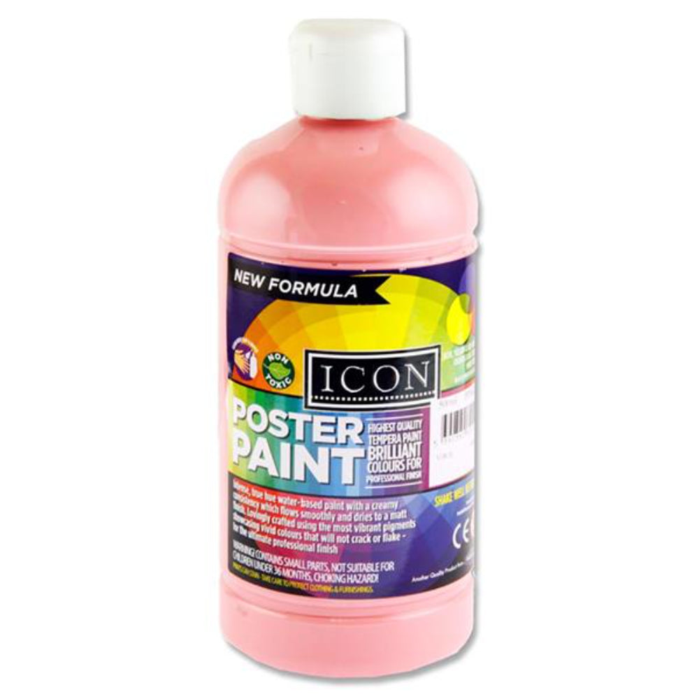 Icon Poster Paint 500ml Pink