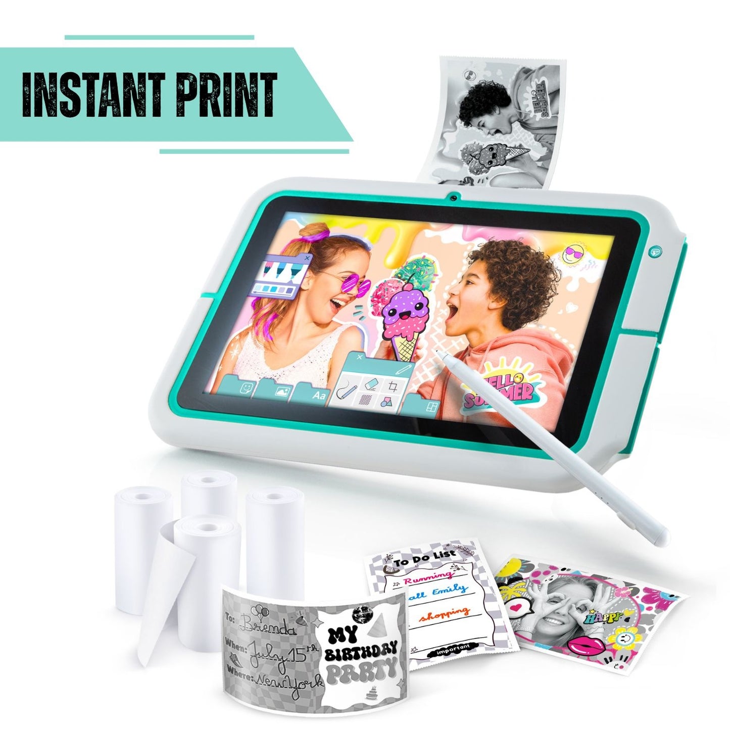 Instant Print Tablet Pad Creator