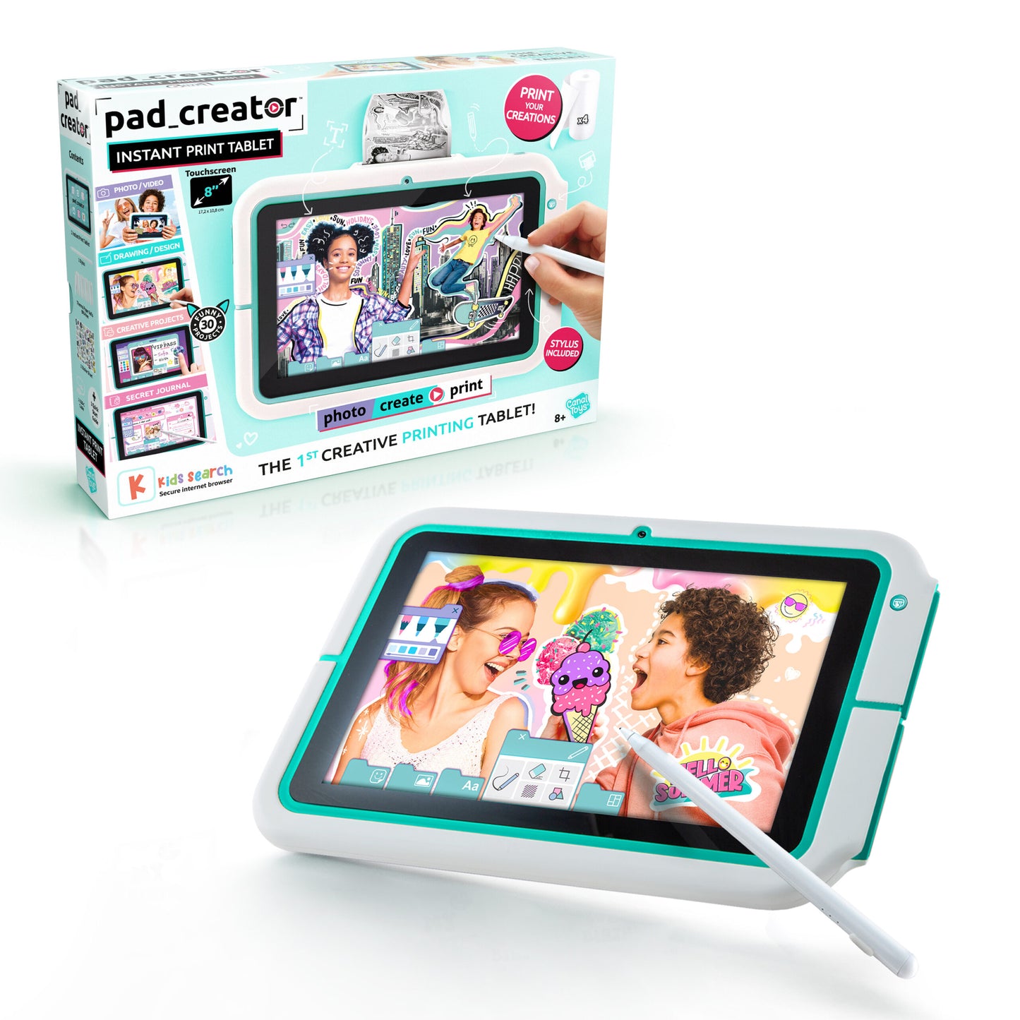 Instant Print Tablet Pad Creator