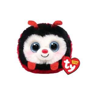 TY Izzy Ladybug Beanie Ball