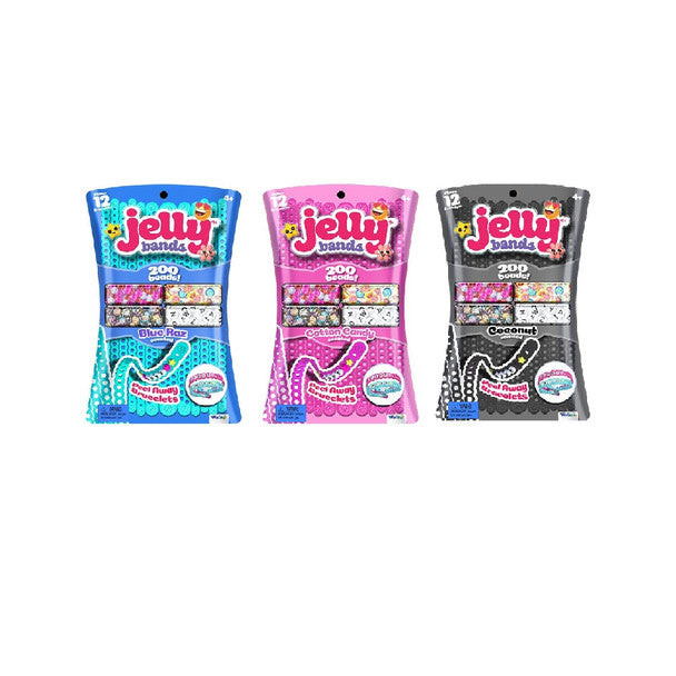 Jelly Bands Cotton Candy / Coconut / Blue Raspberry