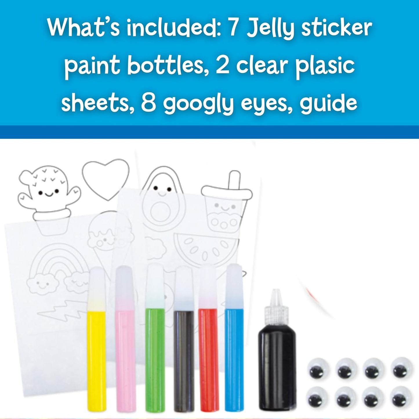 Jelly Stickers Activity Pack