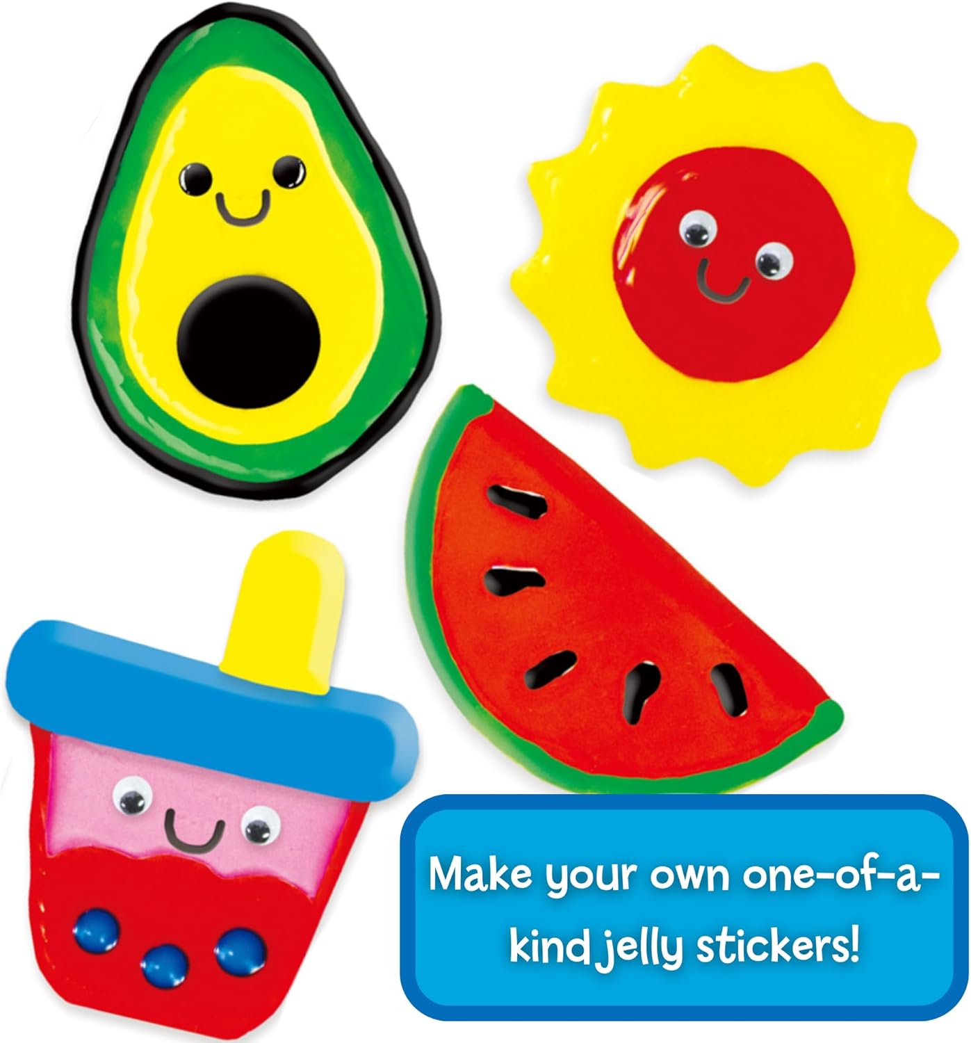 Jelly Stickers Activity Pack