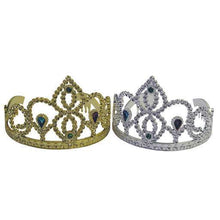 Jewelled Tiara Gold / Silver