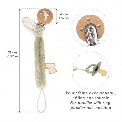 Kaloo Soother Holder Green