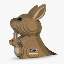 Eugy Kangaroo 3D Model Craft Kit