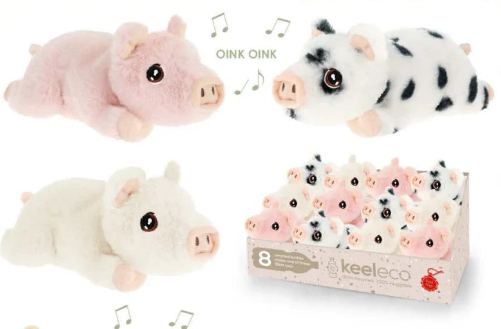Keeleco Pig with Sound 15cm