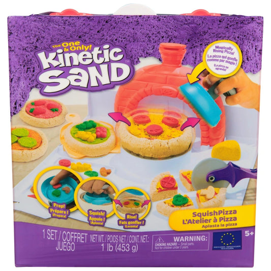 Kinetic Sand Squish Pizza