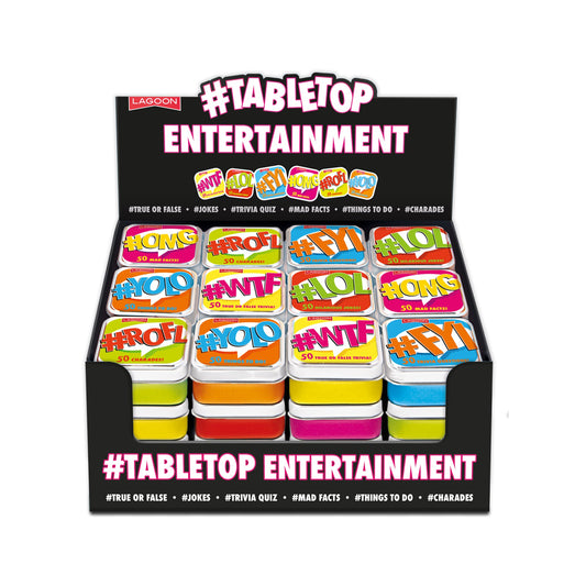 Entertainment Tabletops