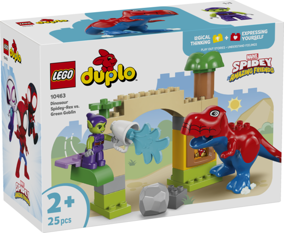 LEGO 10463 Duplo Marvel Dinosaur Spidey Rex Vs Green Goblin