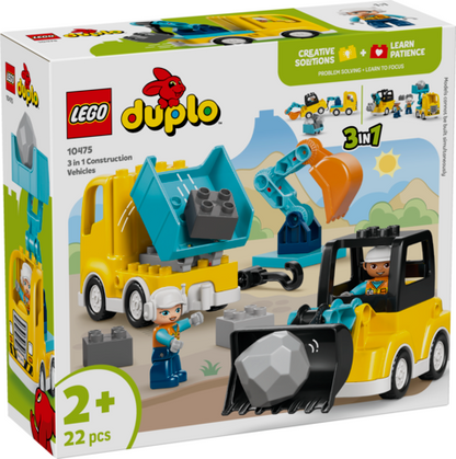 LEGO 10475 Duplo 3 in 1 Construction Vehicle